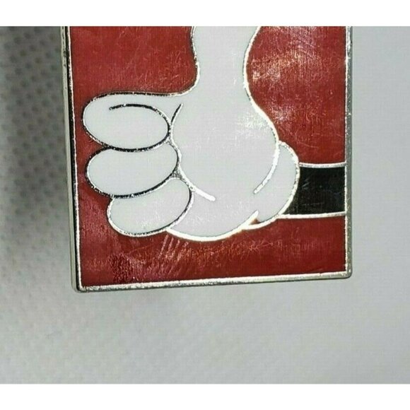 Authentic 2007 Hong Kong Disney Mickey Mouse Thumbs Up Enamel Pin – Vintage - Picture 5 of 12